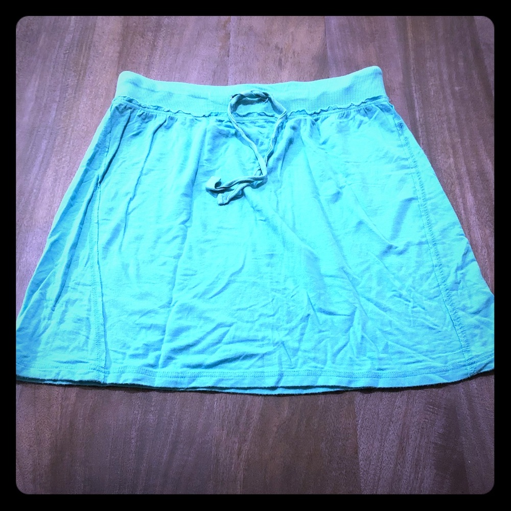 Caslon t-shirt skirt with reverse-hem details